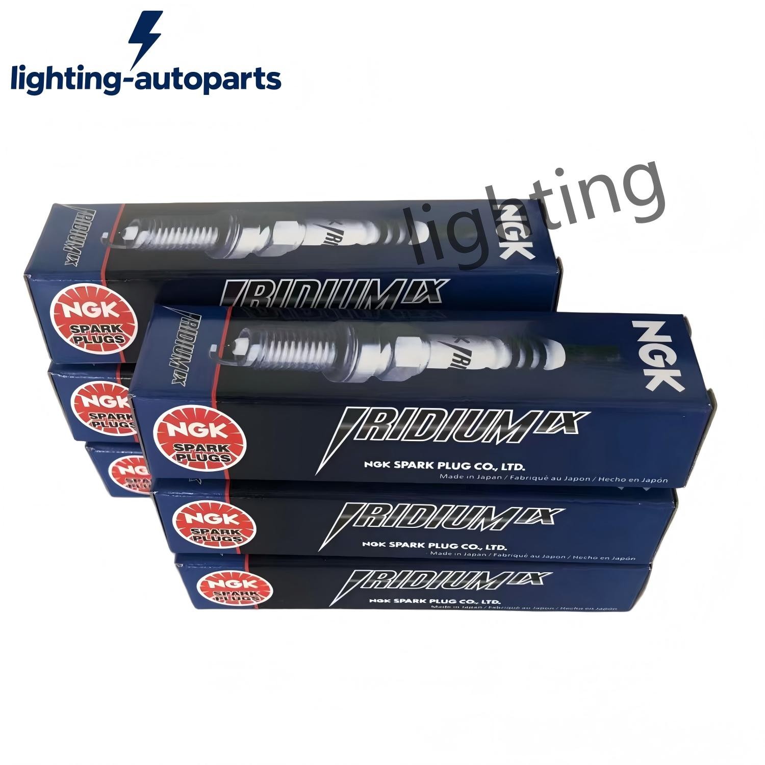 6PC NGK 4469 Iridium IX Spark Plugs LFR5AIX11 For Hyundai Nissan Infiniti Yamaha