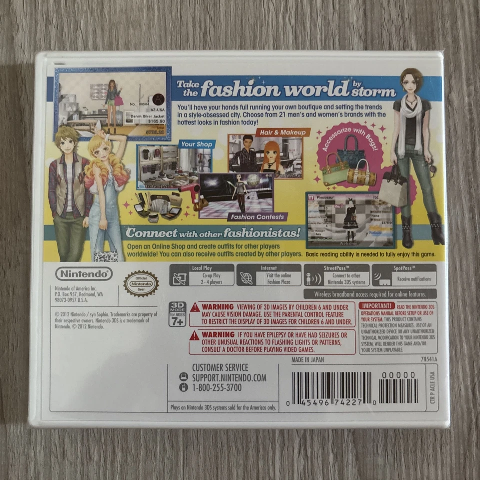 Style Savvy: Trendsetters (Nintendo 3DS, 2012) - Image 2 of 4