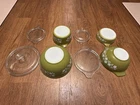Green Spring Blossom Vintage PYREX!