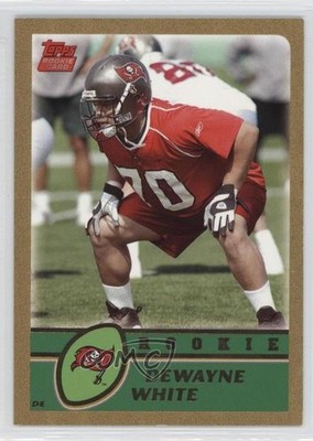 2003 Topps Rookie Gold 354/499 Dewayne White #342 Rookie RC 7mg