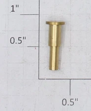 Lionel ZW-74 Brass Whistle Switch Assembly Shoulder Rivet (12)