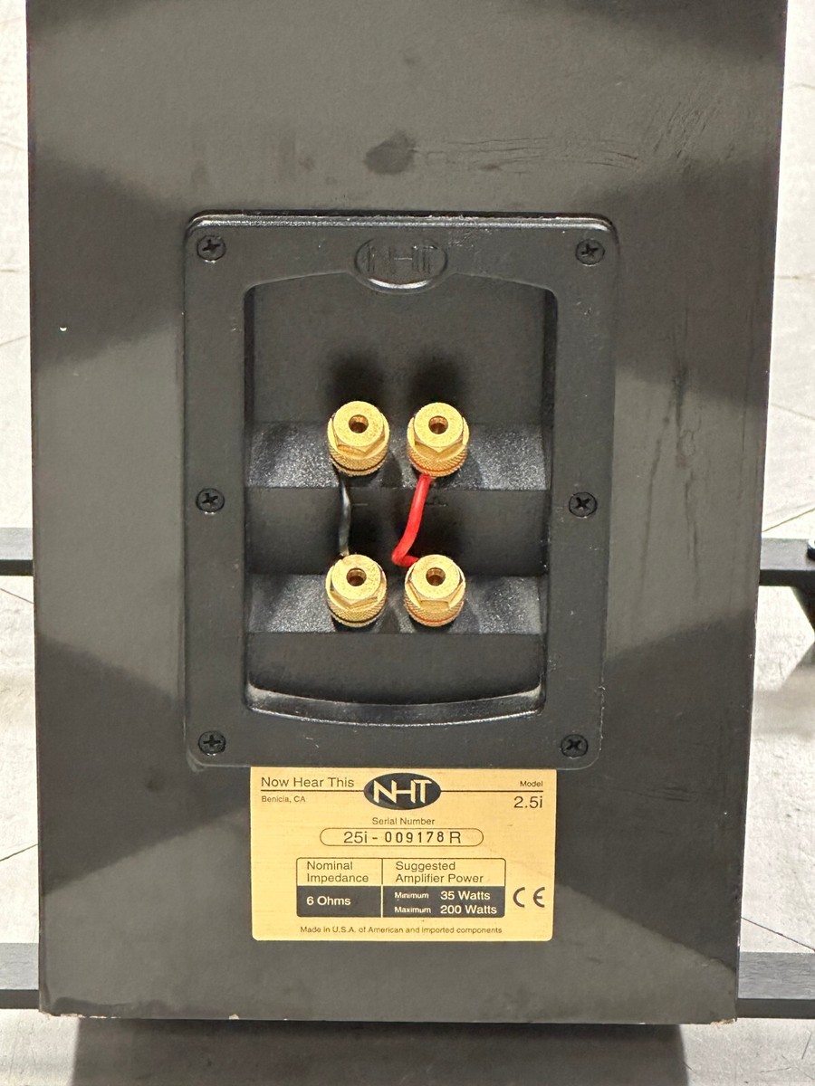 NHT model 2.5 アメリカ製スピーカー 【公式通販】