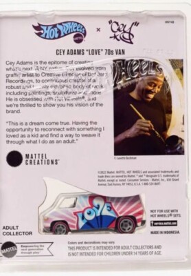 Hot Wheels RLC Exclusive Cey Adams 70's LOVE Van! Order Confirmed