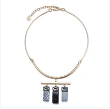 MARNI H&M Geometric Pendant Necklace 