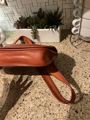 Vintage Coach Suspender Bag 9490 Glovetanned Leather Pre Serial