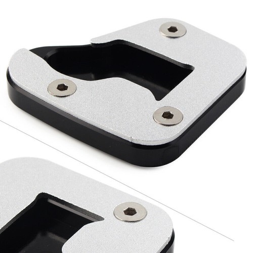 Kickstand Sidestand Enlarge Plate Pad GREY for SUZUKI HAYABUSA 08-20