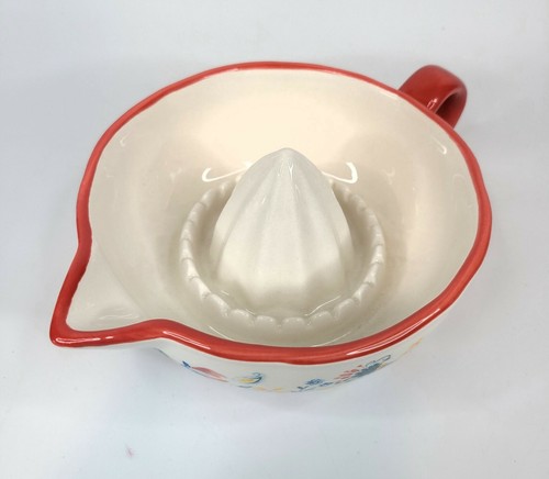 Pioneer Woman Stoneware Juicer, Decorative Floral Sweet Rose or Mazie You Choose - Picture 8 of 16