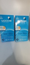 Wax Hair Removal Strip Body with soft fabric strip 20 wax strips 2 packs waxxxie