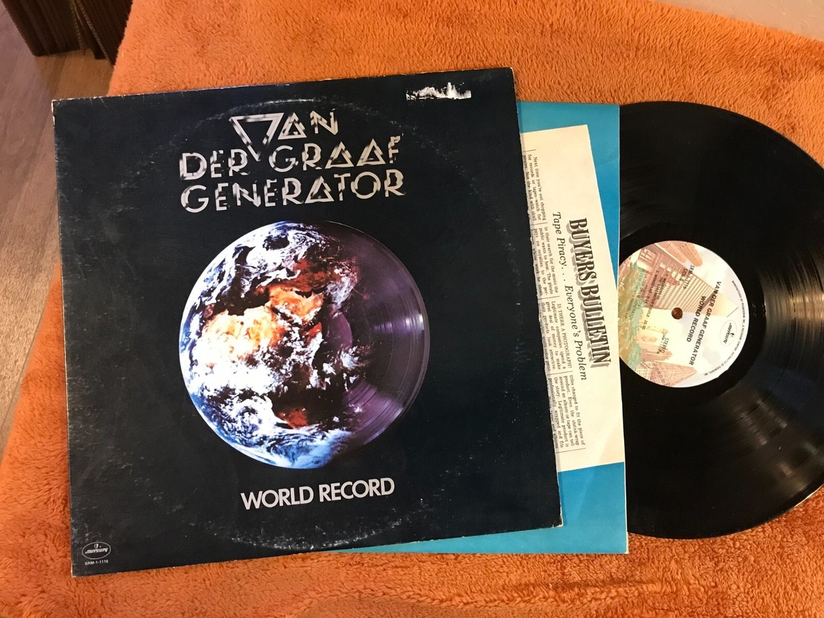 Van Der Graaf Generator LP prog rock original world record 1976