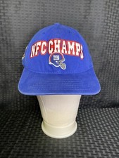 Vintage 2001 New York Giants NFC Champions Super Bowl Made In USA Baseball Hat