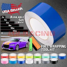 Gloss Color Racing Stripes Vinyl Wrap For Audi TT Stripe Sticker 25FT / 50FT