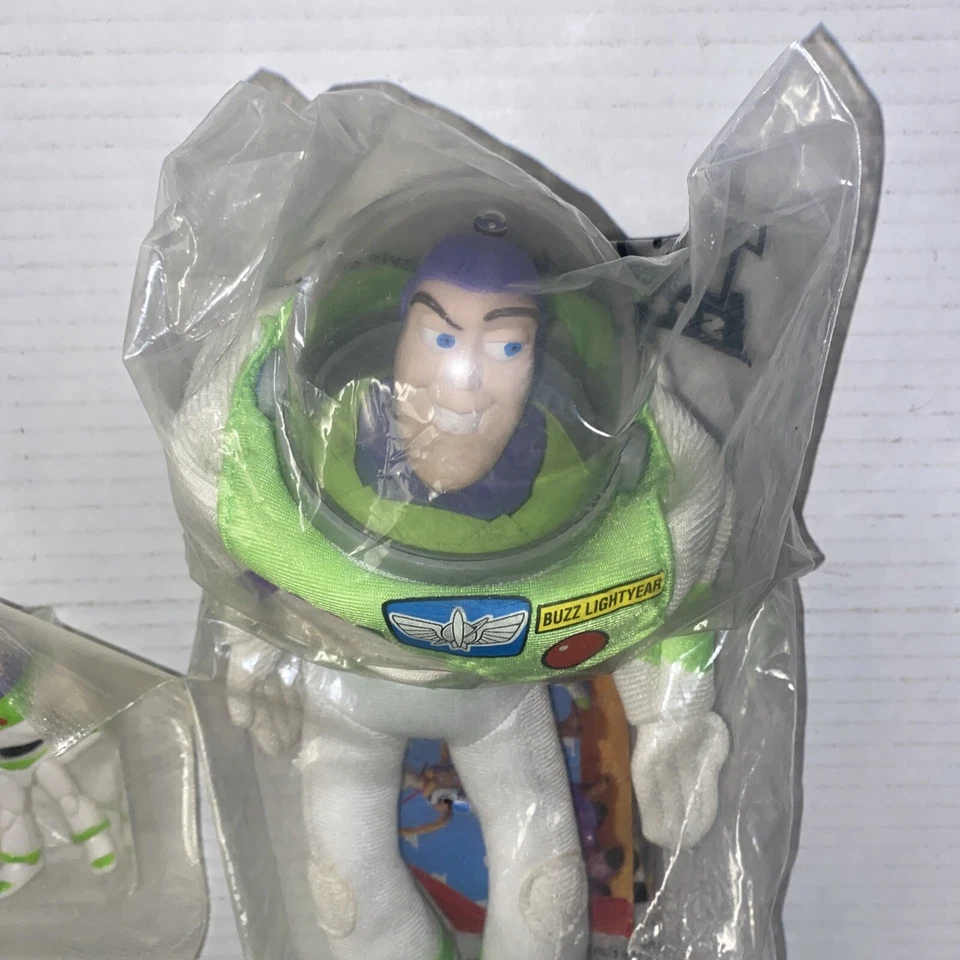 Винтажный лот 1990-х TOY STORY 2 Buzz Lightyear General Mills хлопья прем. Burger King - Изображение 4 из 4