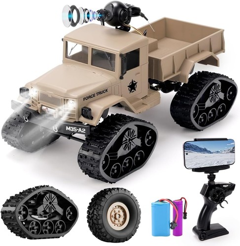 RC Auto mit WLAN Kamera, 4WD 2,4GHz Ferngesteuertes Auto Offroad Maßstab 1:16 - Bild 1 von 4