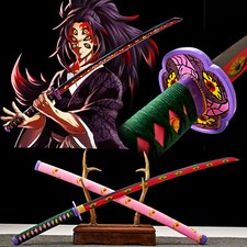 Sharp Demon Slayer Sword       Japanese Samurai Katana Kokushibo Anime 1060 Steel