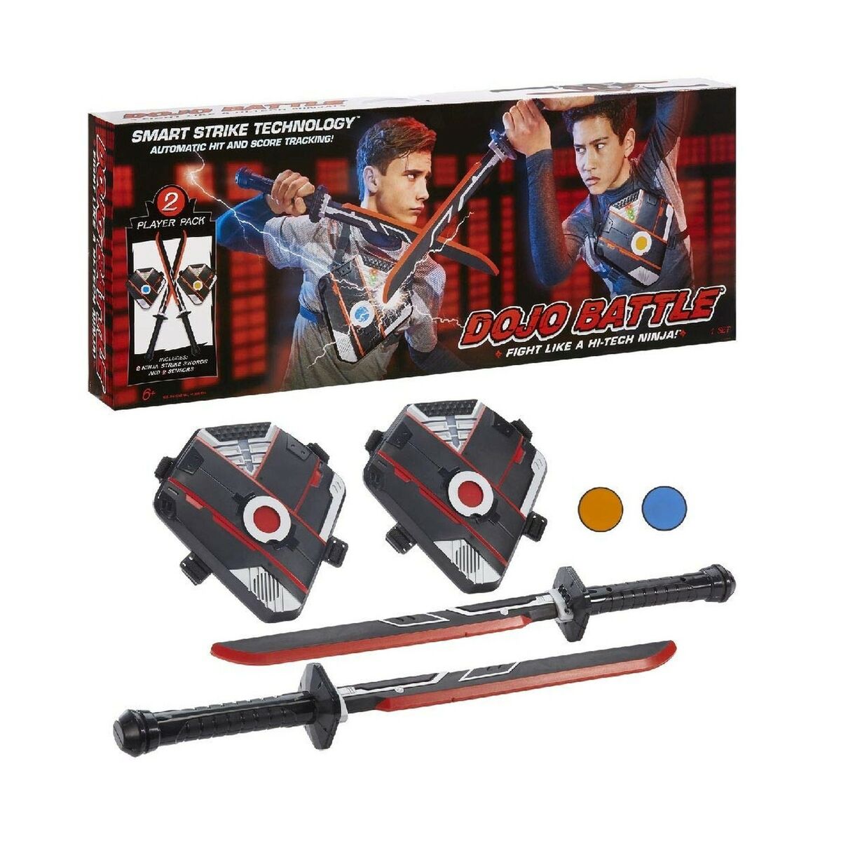 Dojo Battle Electronic Battling Game, Smart Strike Technology Swords &  Chest Pcs 35051559245