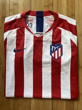 Womens Nike Vaporknit Atl tico Madrid 2019- 20 Home Soccer Jersey Small Whit
