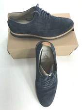 Clarks Men's Gambeson Dress Shoes, Blue Suede, Size 9 M