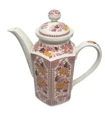 Tea Pitcher Ridgway Canterbury Iron Stone Staffordshire Large Pitcher