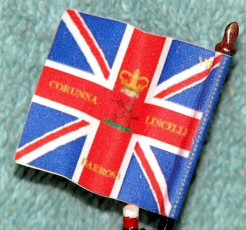 25mm Great Britain Standard Bearer, 1st Ft Guards, Waterloo 1815, by M. Phillips - Picture 2 of 7