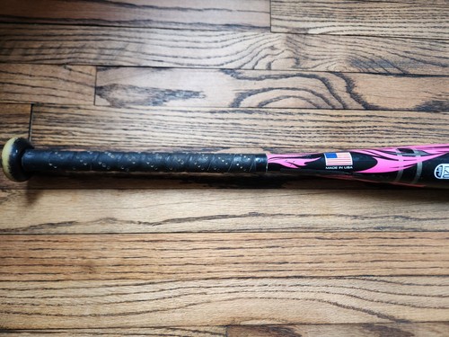 Mazza da softball Worth 454 120 Jeff Hall Slowpitch SB4JHU 34" 27,5 once rosa USSSA - Foto 6 di 24