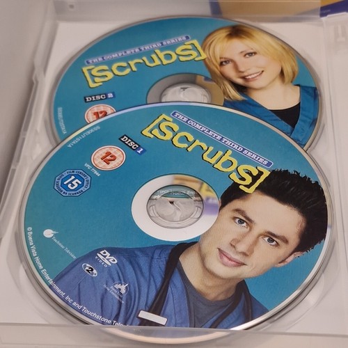 Scrubs - Series 3 - Complete (DVD, 2006) Region 2 PAL Cert 12 ABC Studios - Imagen 8 de 10