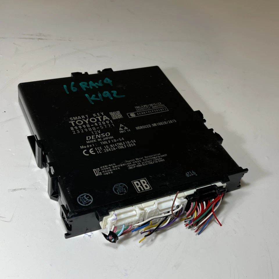 Toyota RAV4 2016 módulo de encendido sin llave bloqueo antirrobo 89990-42091 OEM Foto 3 de 4