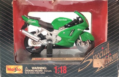 Maisto 1/18 Special Edition, Kawasaki Ninja ZX-12 (#680) | eBay