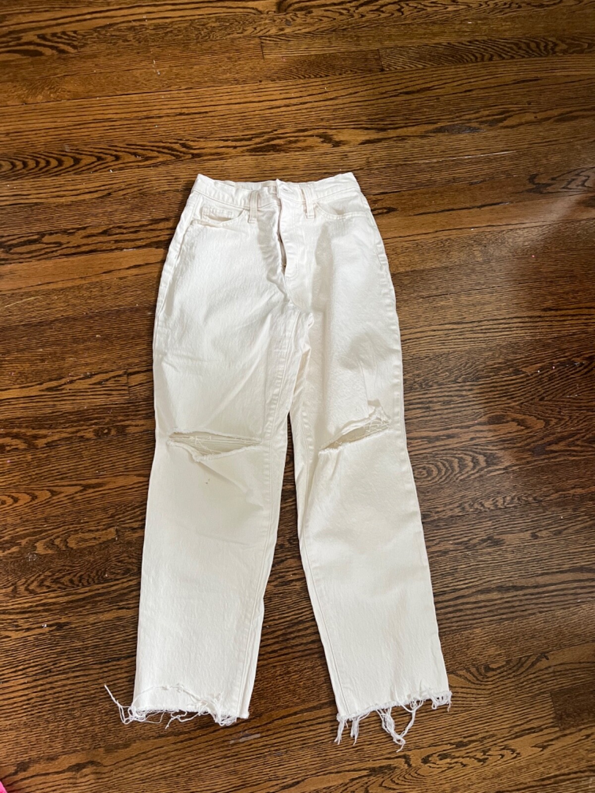 Target womens universal thread beige straight leg… - image 1