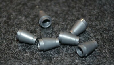 6 ~ 1x1 Medium Silver / Metalic Looking Cone Bricks ~ Lego ~ NEW | eBay