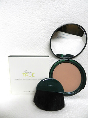 NEW BEING TRUE PROTECTIVE MINERAL FOUNDATION COMPACT PRESSED POWDER SHADE TAN #4