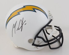 Melvin Gordon Signed San Diego Chargers Full Size Lunar Eclipse Helmet w/ COA