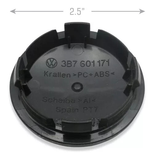 Center Cap Hubcap VW Golf Jetta Golf Tiguan Passat EOS CC 3B7 601 171 OEM Wheel