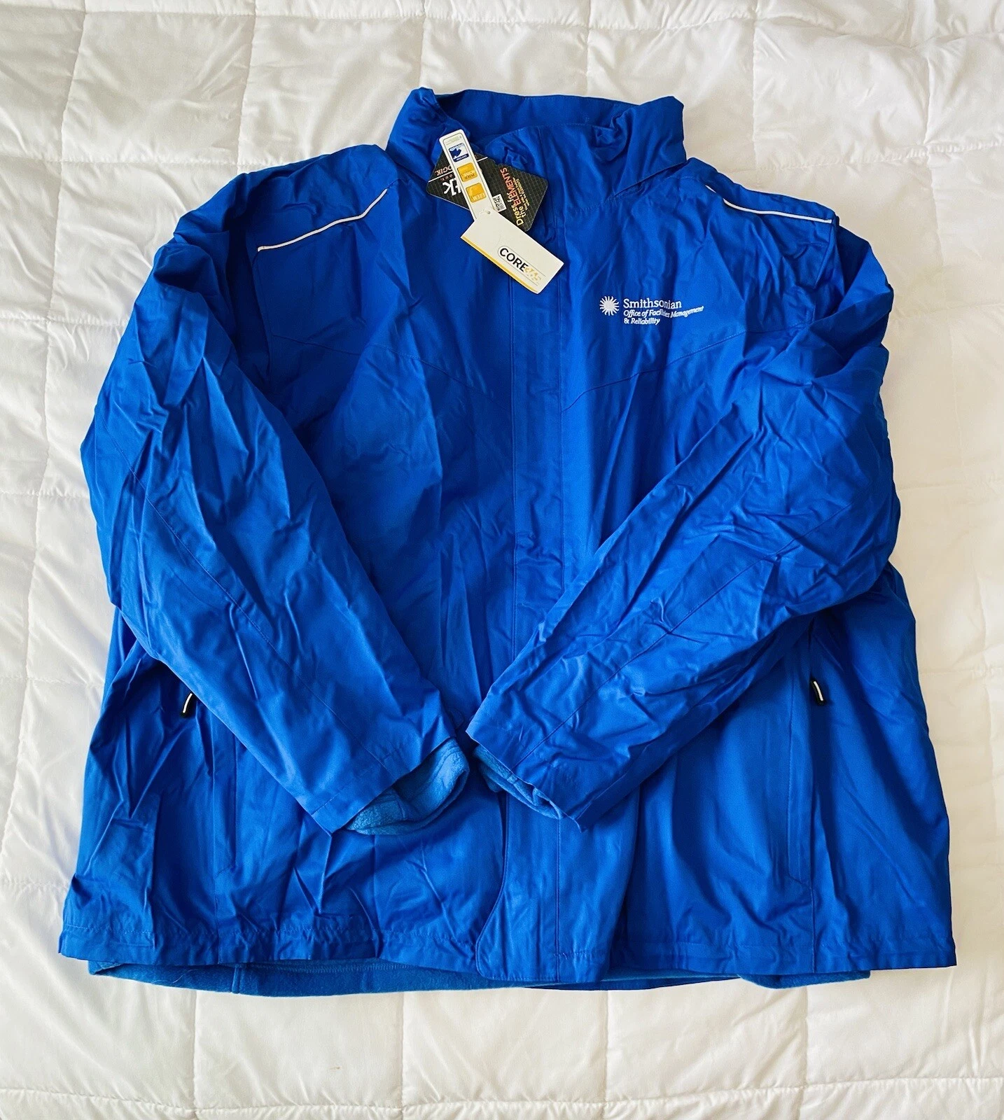 Core 365 by NORTH END waterproof EZEM system w/hood jacket 5XL