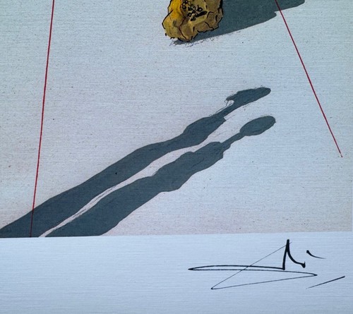 Salvador Dali Divine Comedy HYPOCRITES Facsimile Signed Numbered Giclee 16 x 12" - Picture 2 of 6