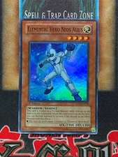 Yugioh Elemental Hero Neos Alius TAEV-EN018 Super Rare 1st Ed LP