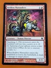 1x Keldon Marauders | FOIL | PDS Fire and Lightning | MTG Magic Cards