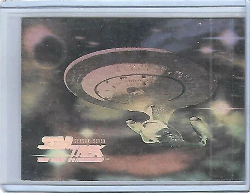 1990s Star Trek Next Generation Hologram Chase Card Set- Your Choice of 14 - Picture 16 of 16