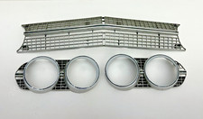 1970 Torino Cobra Grill Headlight Bezels 429 Super Cobra Jet Excellent Original 1970 Torino Cobra Grill Headlight Bezels 429 Super Cobra Jet Excellent Original