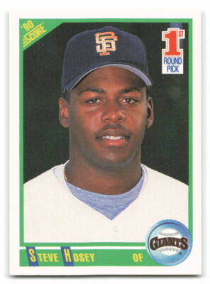 Steve Hosey 1990 Score BASEBALL #666 San Francisco Giants # | eBay