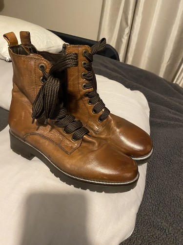 clarks ladies leather ankle boots size 6 - Picture 2 of 10