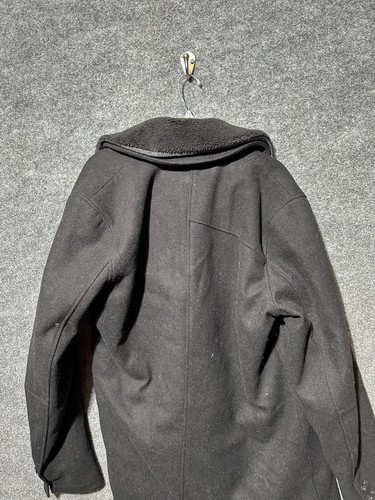 Volcom Womens Black Button Up Jacket Peacoat Cotton Size Large - Picture 7 of 9