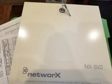Interlogix GE Security NetworX NX-8 v2 Alarm Control Panel Board & Enclosure