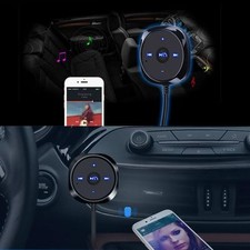 Wireless Bluetooth Adapter/Dongle to AUX Out for Car Speaker System FM Radios US