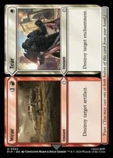Wear // Tear - 222 - NM - Universes Beyond: Fallout - MTG