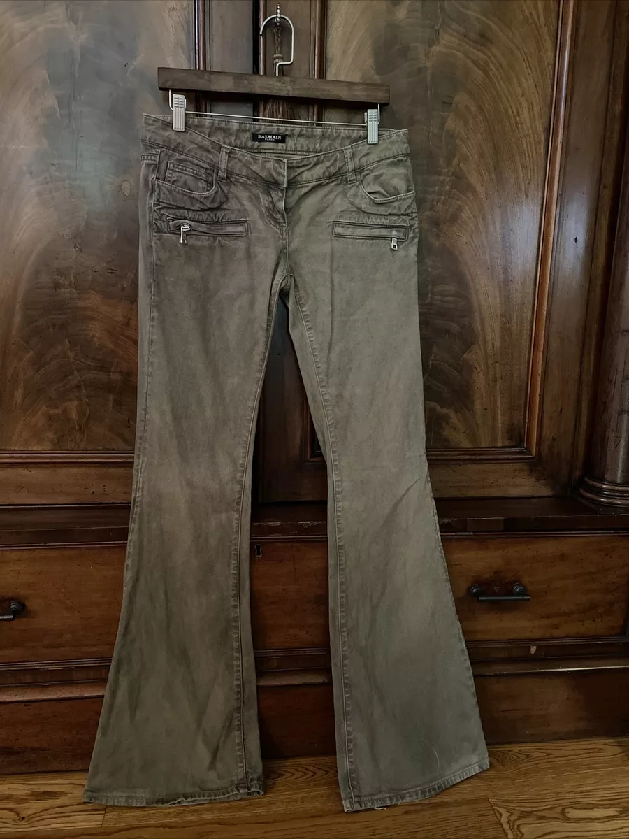 Light colored cheap flare jeans