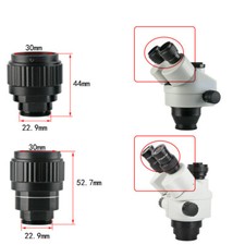 2pcs 30mm Stereo Microscope Eyepiece Tube Suitable for Mounting Interface 22.9mm