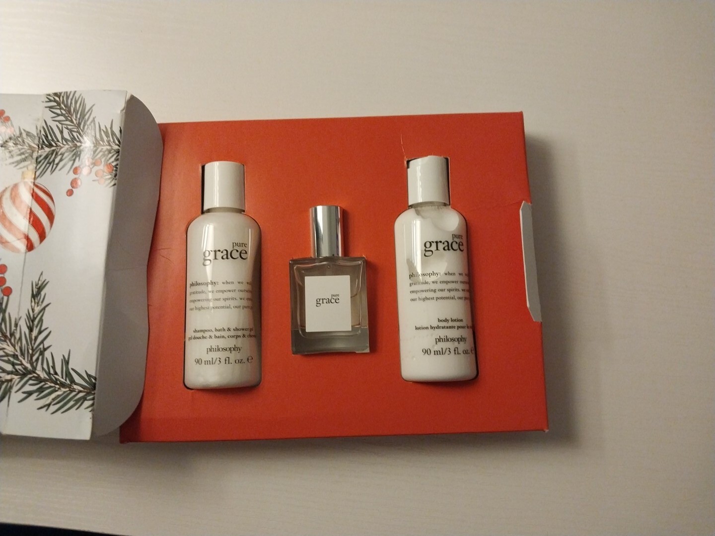 Philosophy 3-Pc. Pure Grace Eau de Toilette Gift Set, NEW