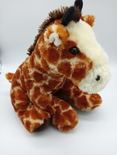 13" Aurora Sitting Giraffe Plush Stuffed Animal Toy Lovie Lovey GUC