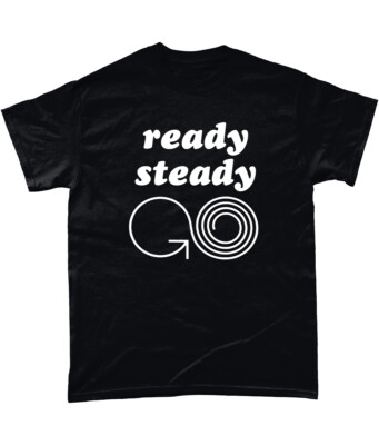Ready Steady Go T Shirt 60's Pop Stones The Who Small Faces