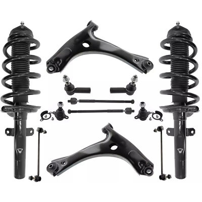 Front Struts Control Arms Ball Joints Tie Rods & Links For Transit 150 15-2019